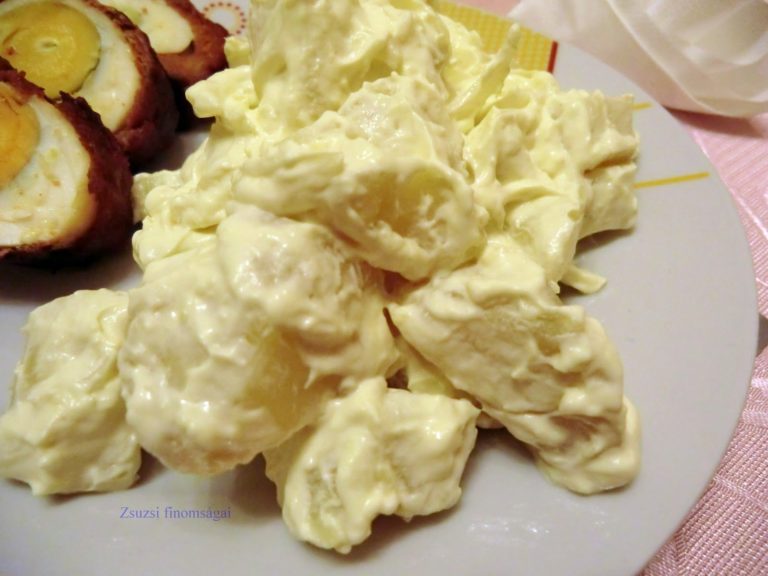 Majonézes burgonya