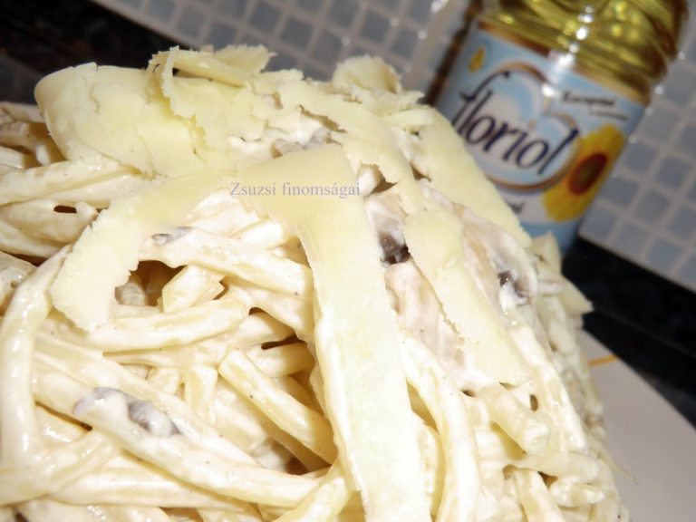 Gombás spagetti