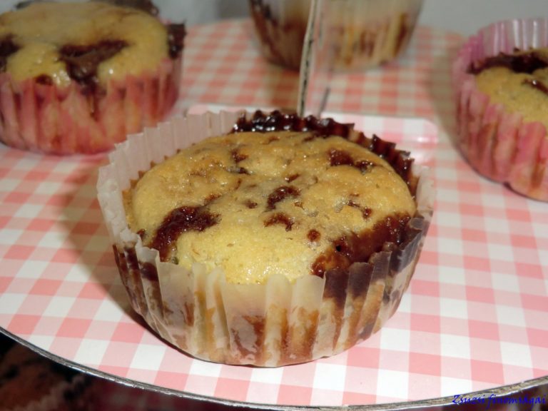Banános csokidarabkás muffin