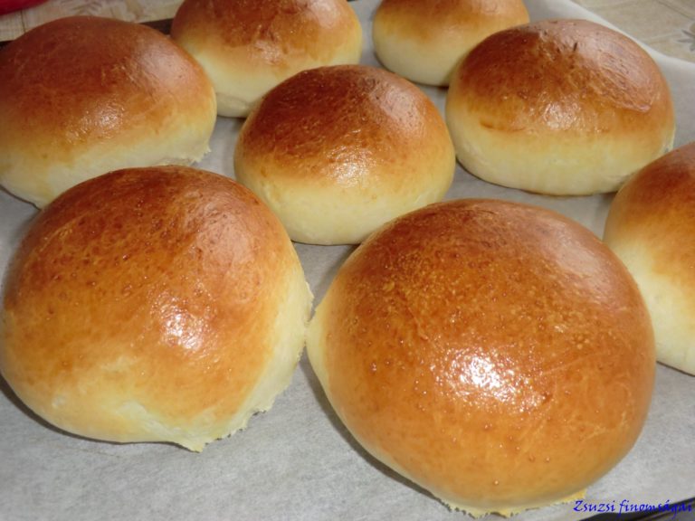 Hamburger zsemle házilag, nem is nagy ördöngösség!