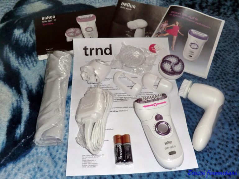 Braun Silk-épil 9 terméktesztelés