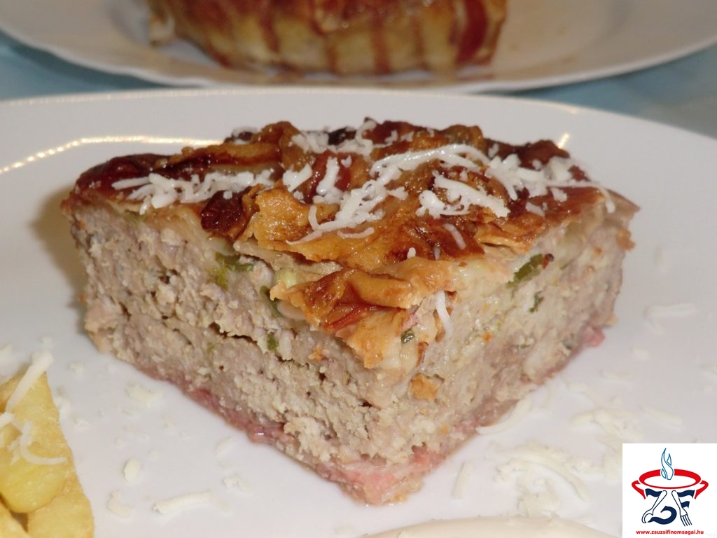 Baconbe bújt húspite – a kis szégyenlős