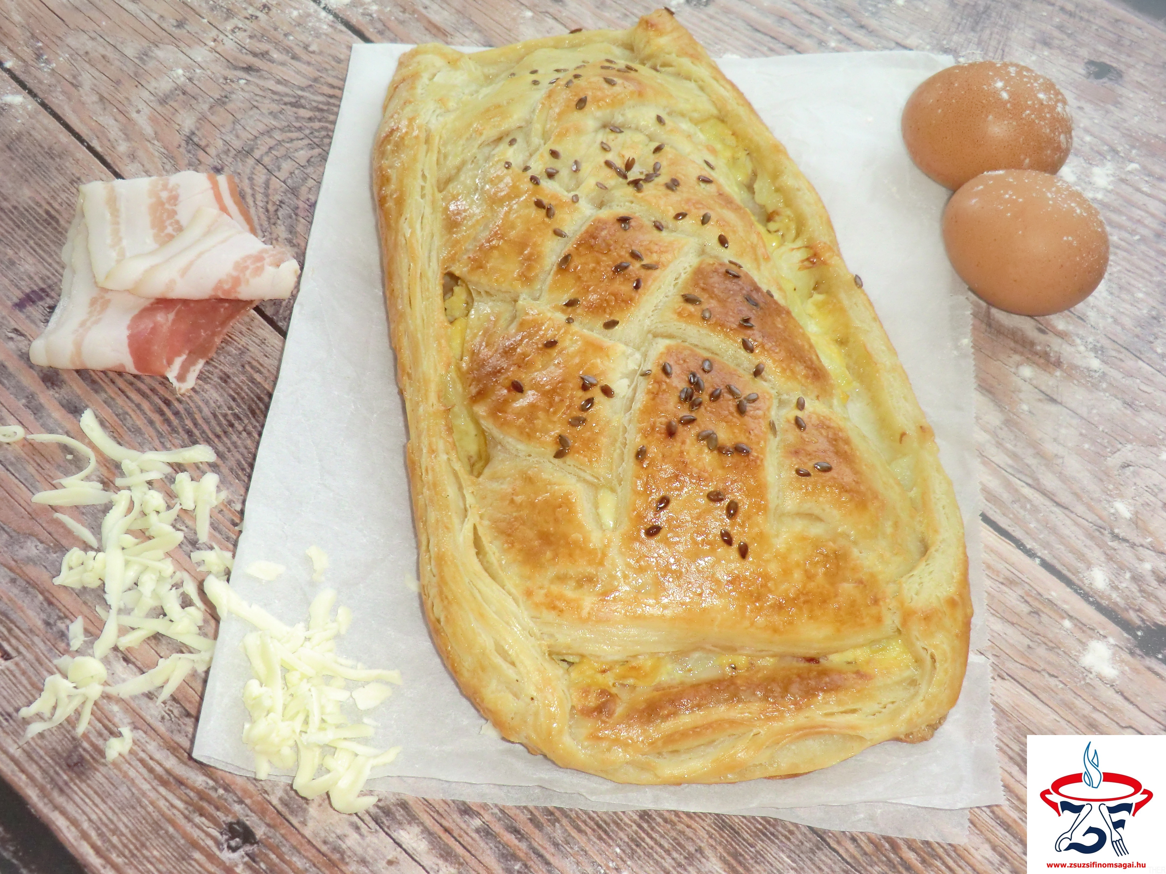 Tojásrántotta pitébe zárva – tökéletes, laktató reggeli